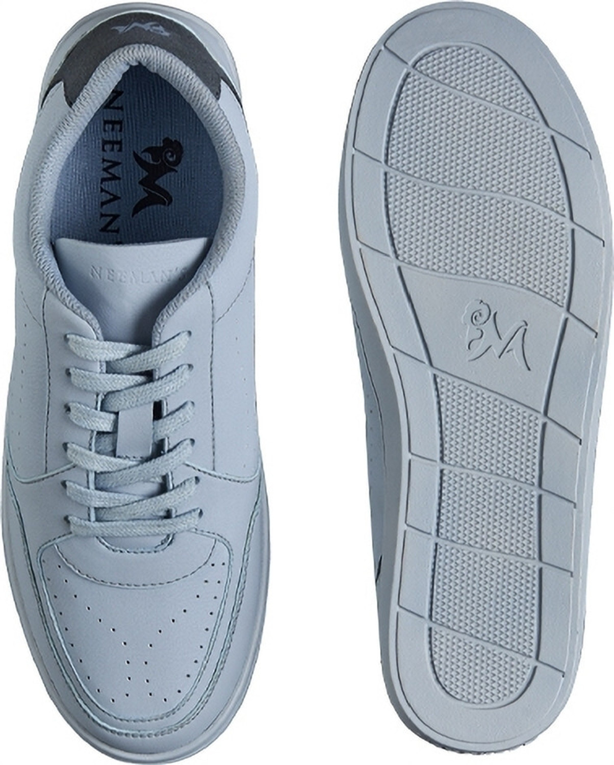 Image of Neemans Casual Pop Sneaker Casual Shoes for Men | Comfortable, Trendy and Stylish Sneakers For Men (Blue, 7)