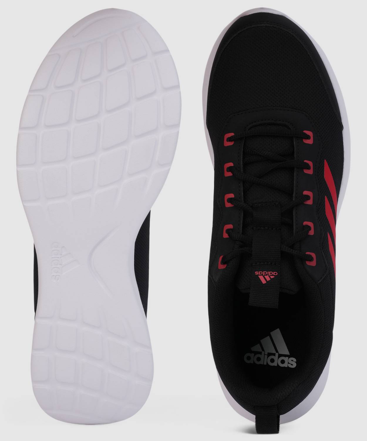 ADIDAS JAUNTZA Black Men's Running Shoes - Image 5