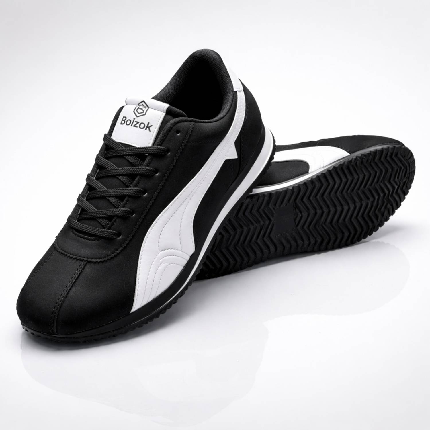 VEXIMO Men Black Sneakers - Image 2