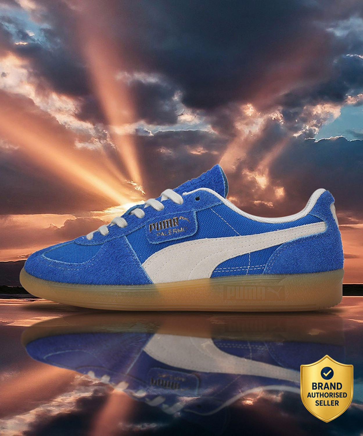 Image of PUMA Palermo Vintage Sneakers For Men