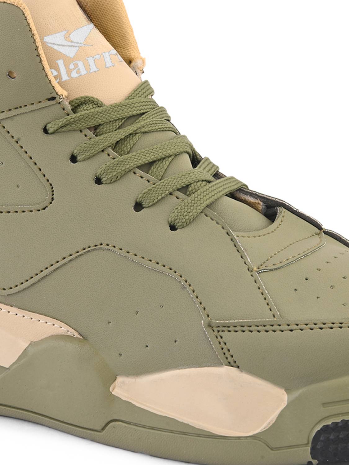 Velarro Casual Sneakers For Men Green - Image 4