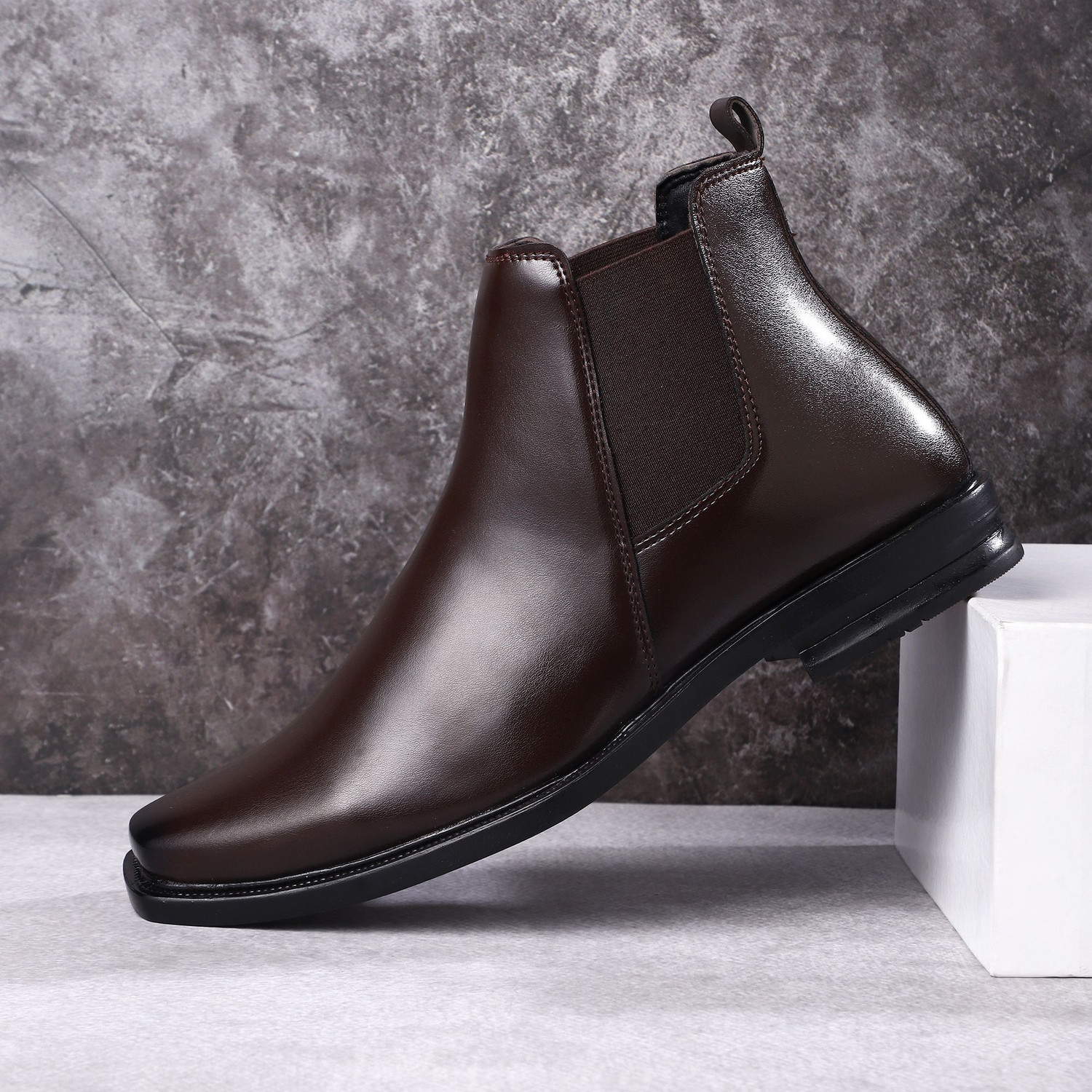 Image of Zixer Exclusive Casual Chelsea Shoe /Lightweight Chelsi Boot /Soft Cushioned Insole Shoe Casuals For Men