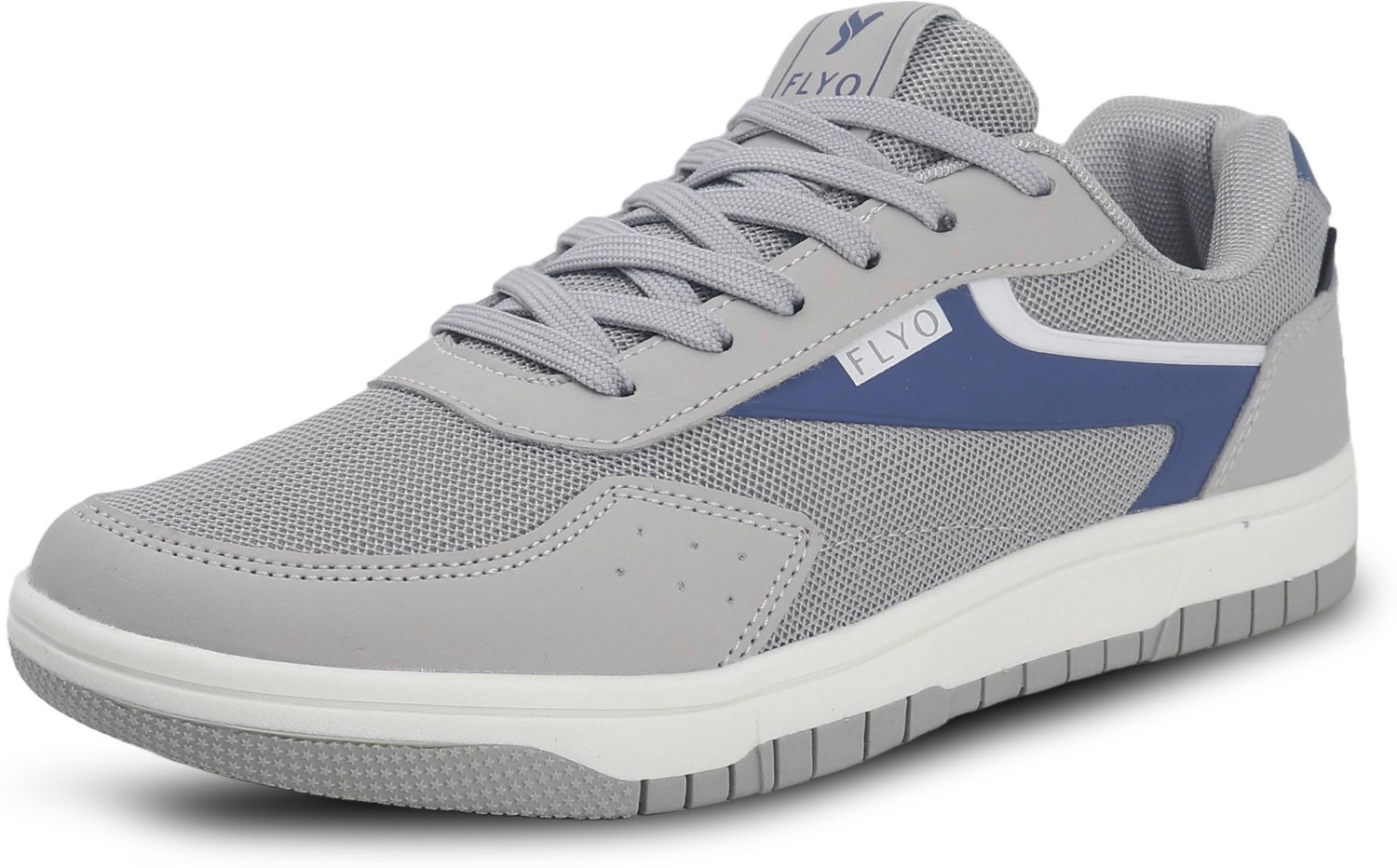 Image of FLYO Elegantly Rounded Front, Cushioned Insole Sneakers For Men