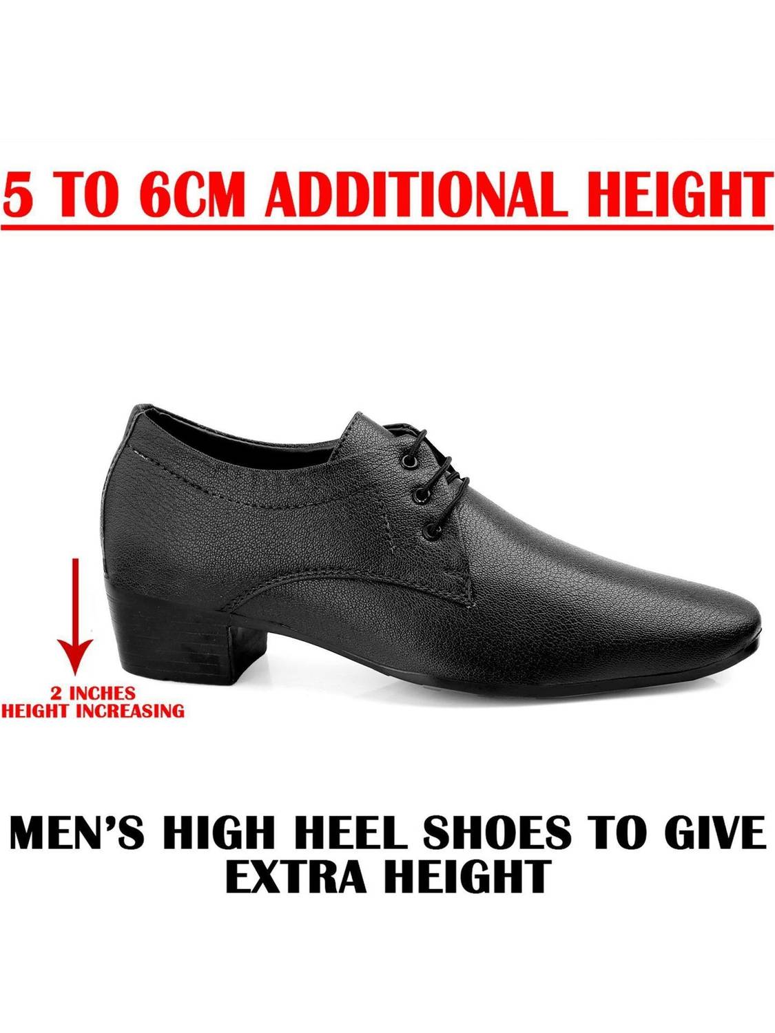 BXXY Men's Heel Height Increasing Formral Lace-up Dress Shoes Derby For Men