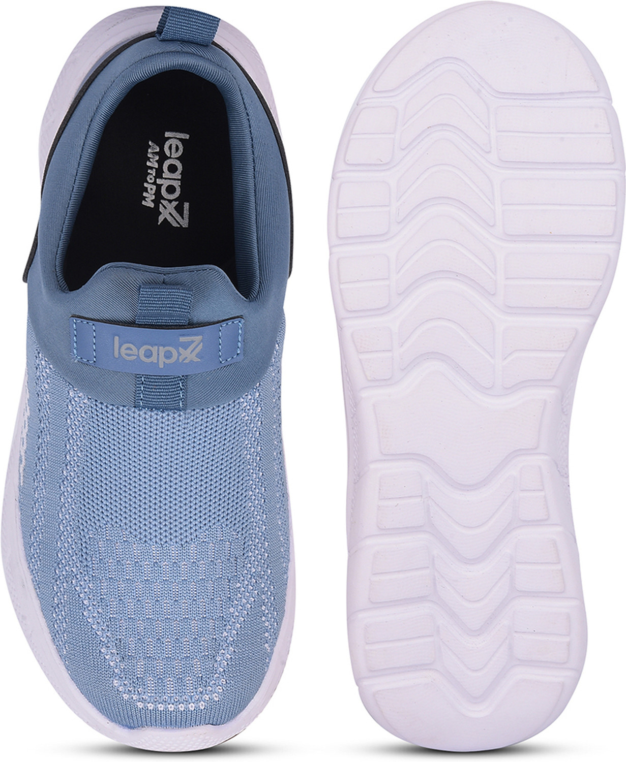 Image of LIBERTY LEAP7X BOSTER-L2E Sports Slip-on With Knitted Upper & EVA Sole | Comfortable Walking Shoes For Women