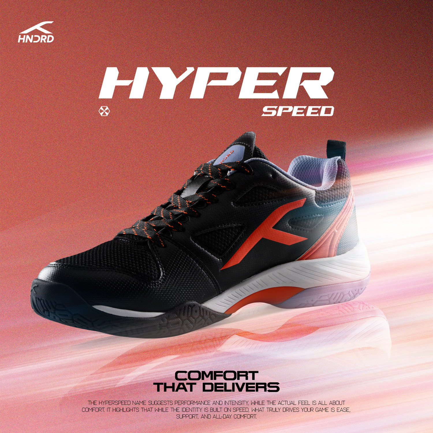 Image of Hundred Hyper Speed Badminton Shoes For Unisex