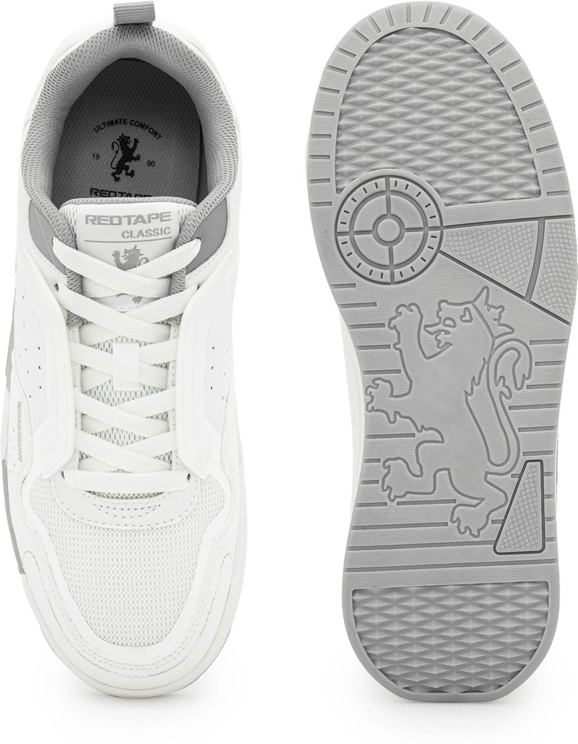 RED TAPE Men's Red Everyday Style Sneakers - Image 5