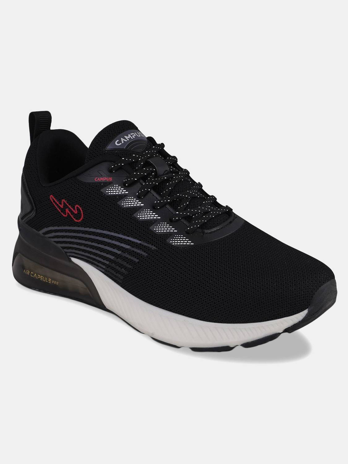 CAMPUS MOVE Running Shoes for Men Black - Image 3