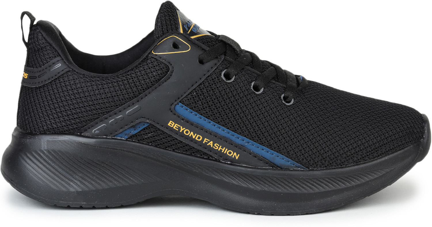 Image of Abros INFERNO Running Shoes For Men (Black, 9)