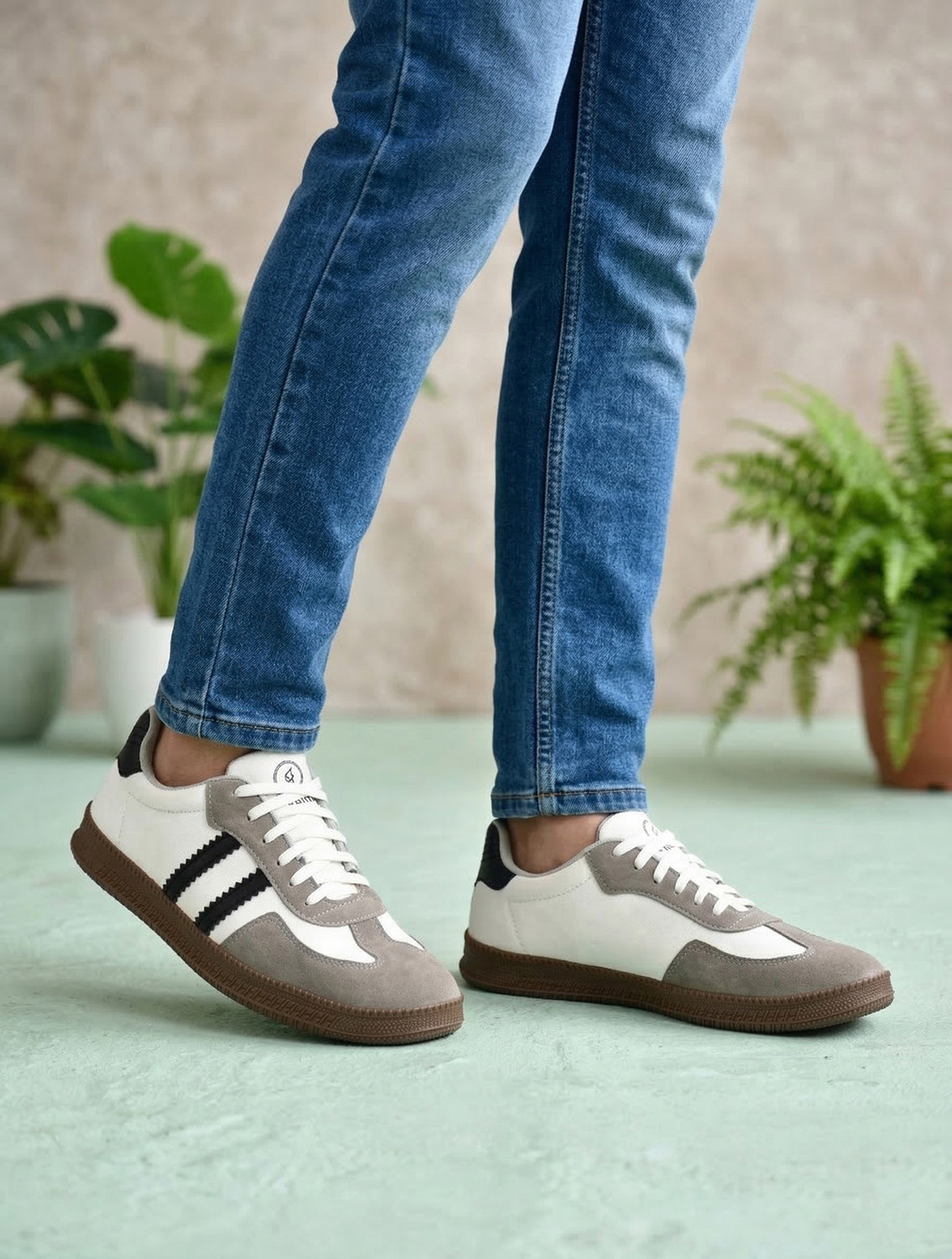 Image of Jumpink New|Stylish|Comfort|Summer|Trendy|Walking|Outdoor|Daily Use Sports Shoes Slip On Sneakers For Unisex