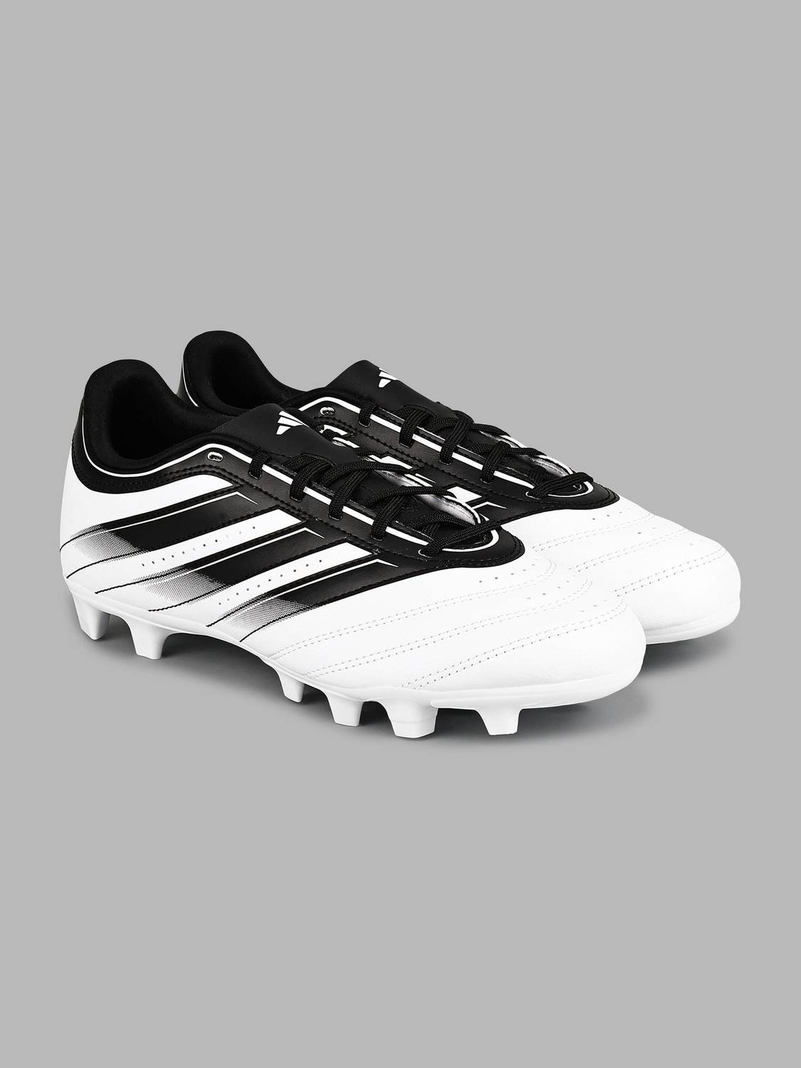 Adidas Foundation FG/MG Football Shoes Unisex White - Image 2