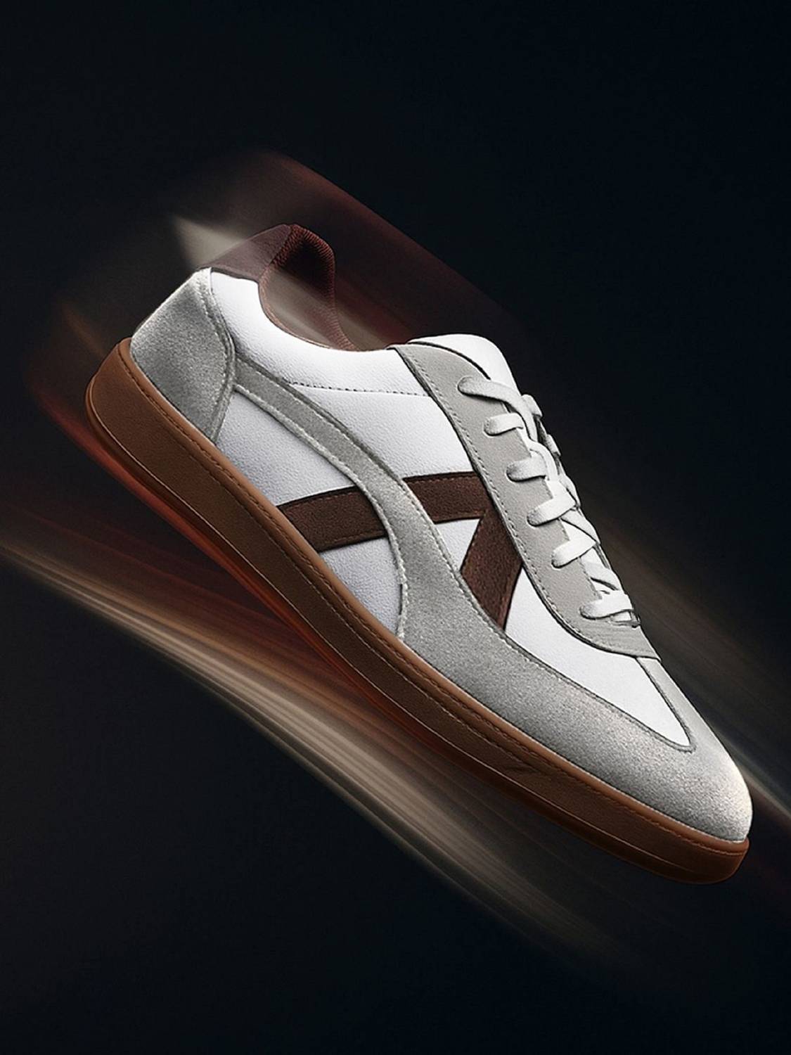 ANJRS Badminton Shoes for Men White