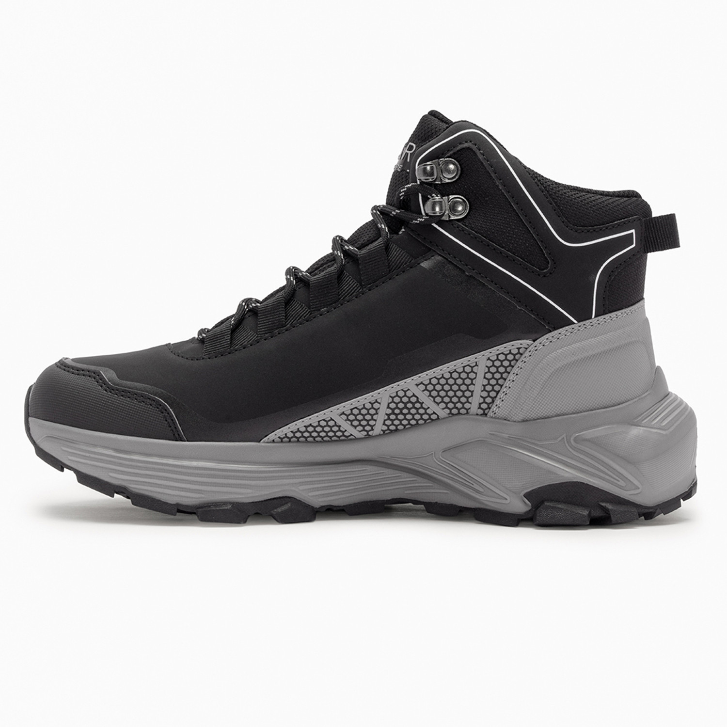 Image of RED TAPE Ozark by Red Tape Hiking Shoes for Men | High-Top Outdoor Support Hiking & Trekking Shoes For Men