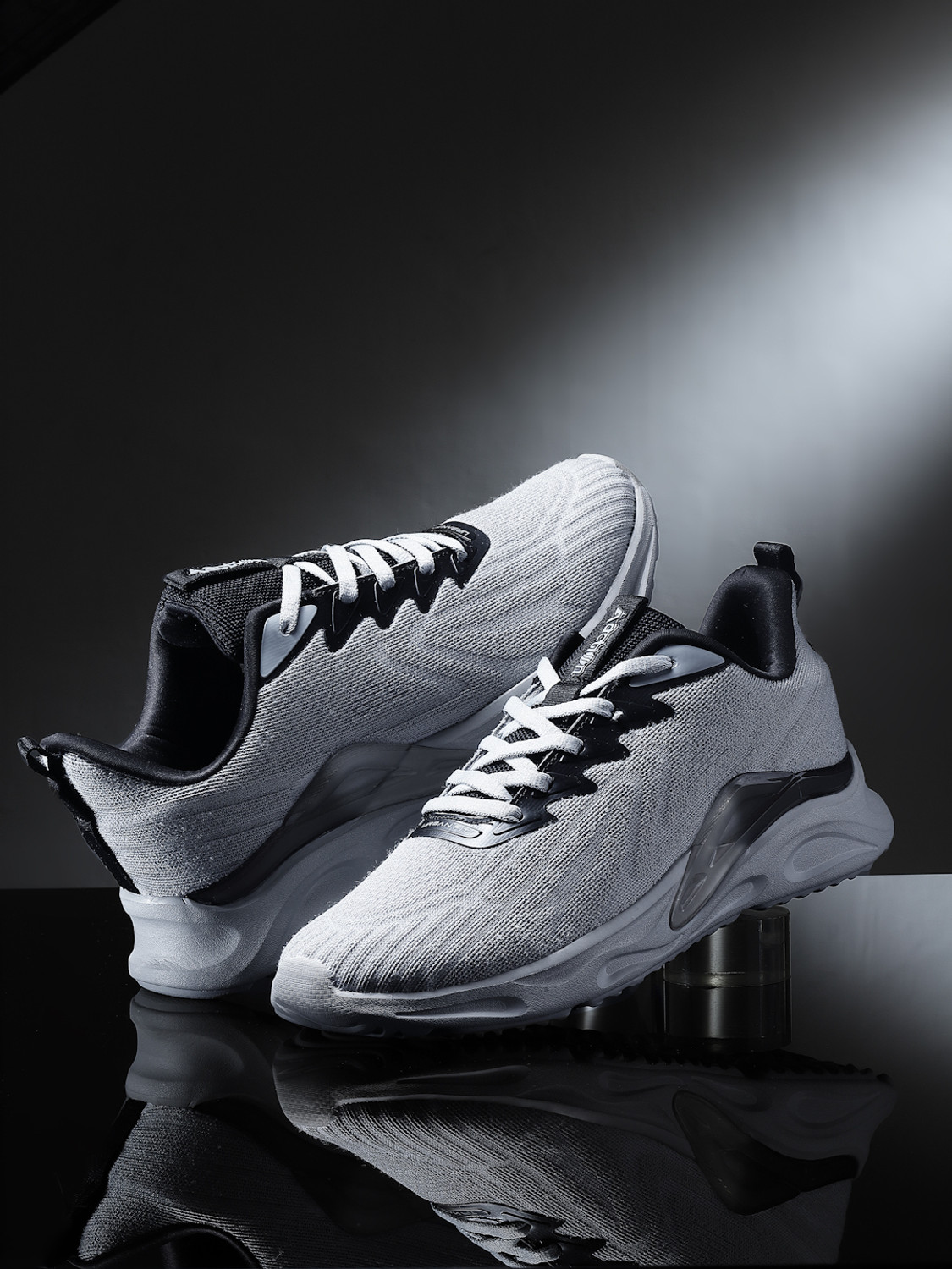 Image of action Athleo BULLET-103 Stylish Lightweight Comfortable Trendy Sports Lace-Up Running Shoes For Men