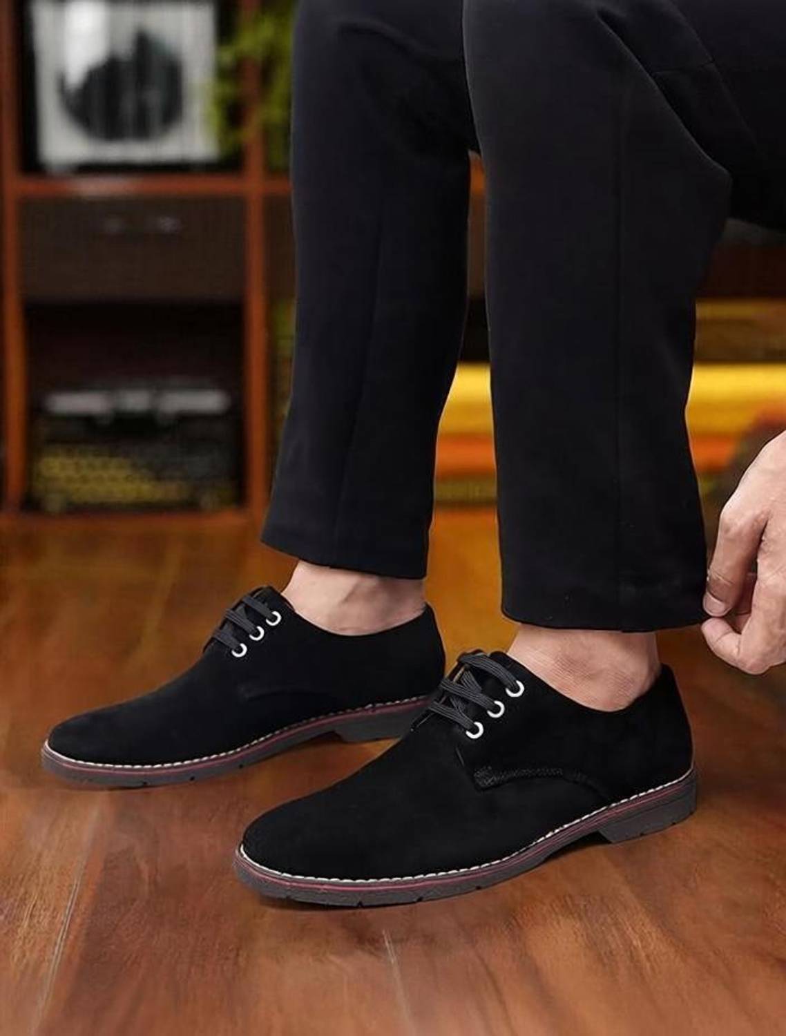 Aramish Suede Leather Formal Lace Up For Men