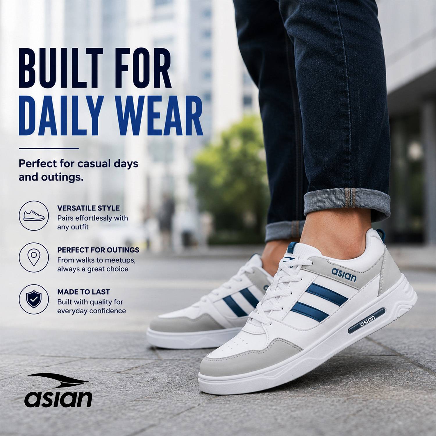 Asian Men's Casual Sneakers - Image 5