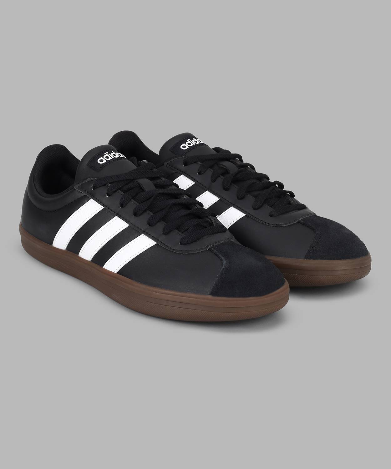 Adidas VL Court Base IKD Black Men's Sneakers - Image 2