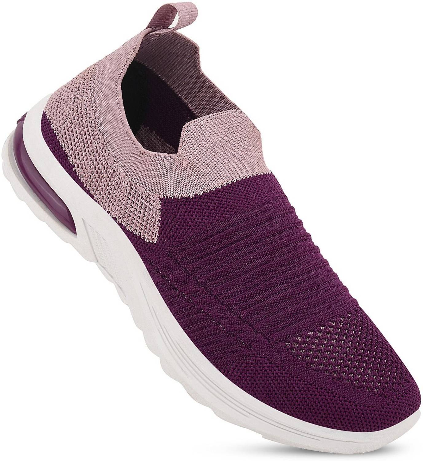 AELLA Aella Trendy Sprts Shoes For Women's Running,Walking with Memory Foam Slip On Sneakers For Women
