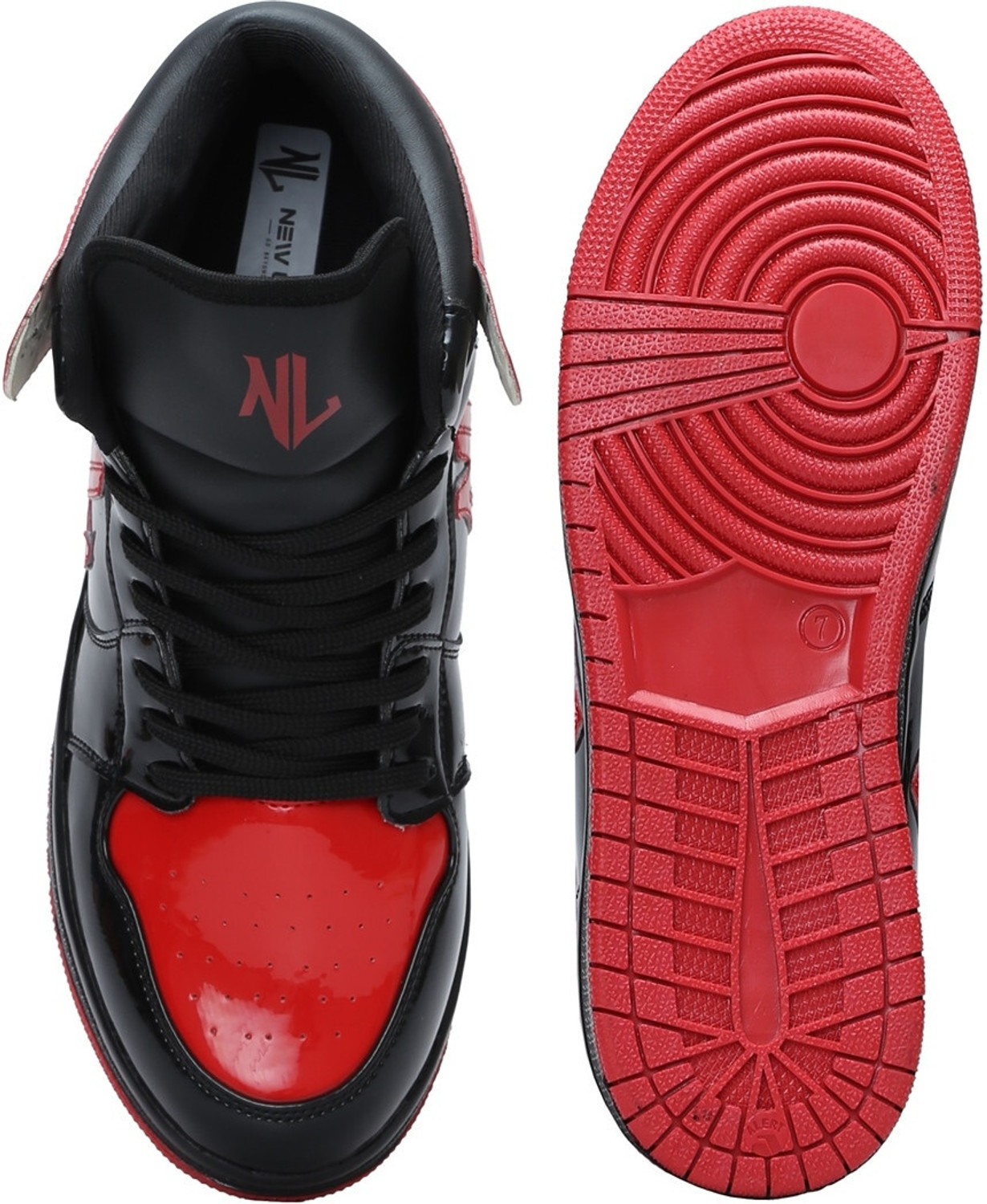 Image of NEW LIMITS SHIELD Ankle Length Basketball style Stylish High Top Fashion High Tops For Men