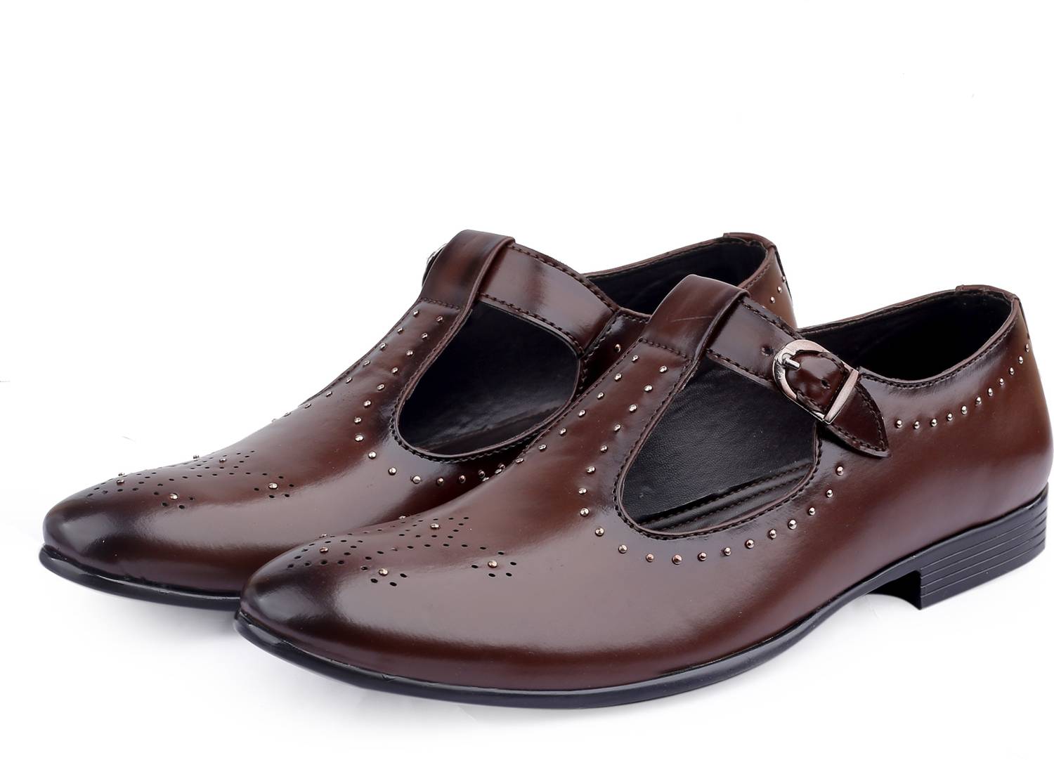BXXY Men's Synthetic Causal Outdoor And Party Wear Peshawari Mojaris For Men