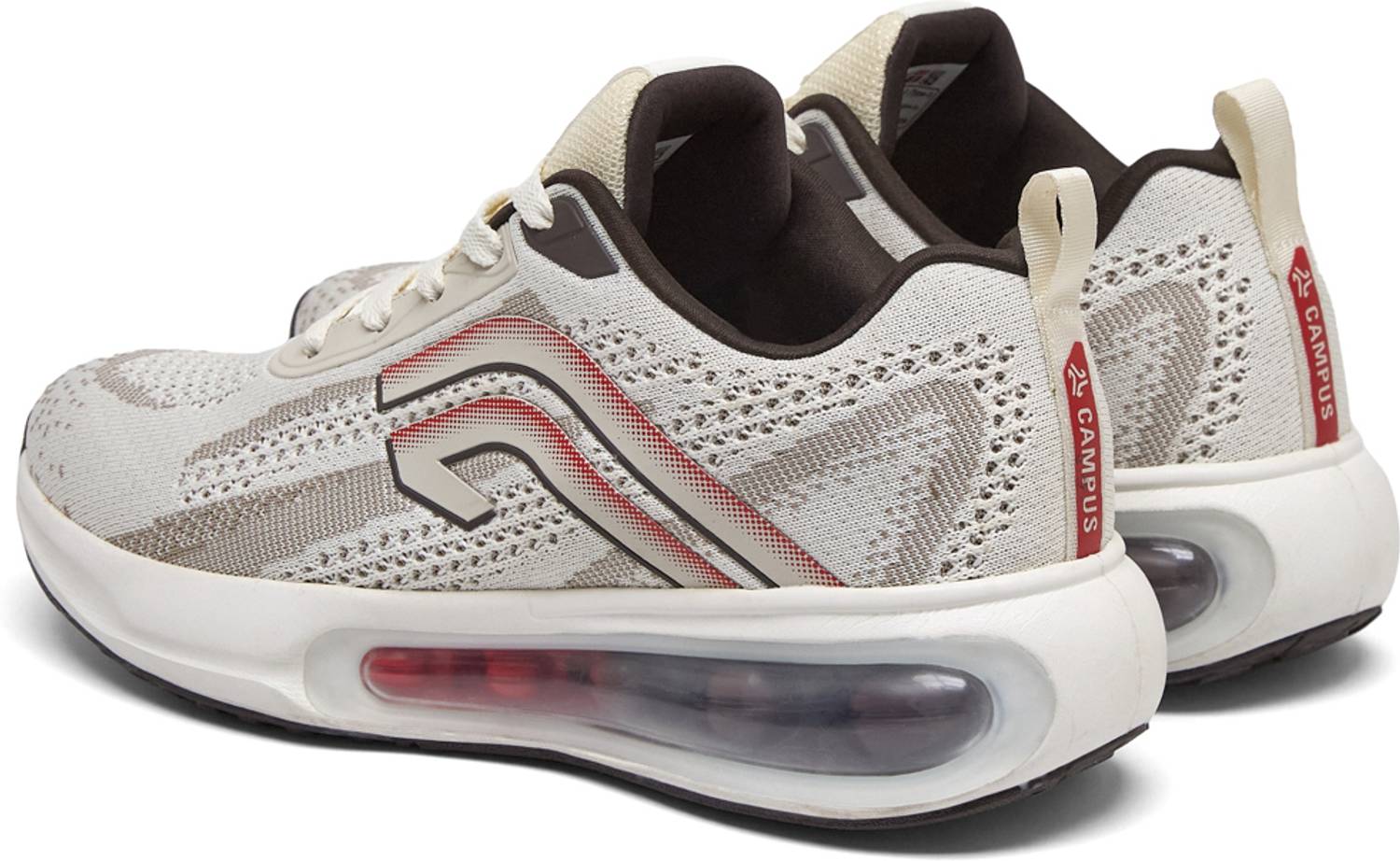 CAMPUS ENCLAVE Running Shoes For Men White - Image 3