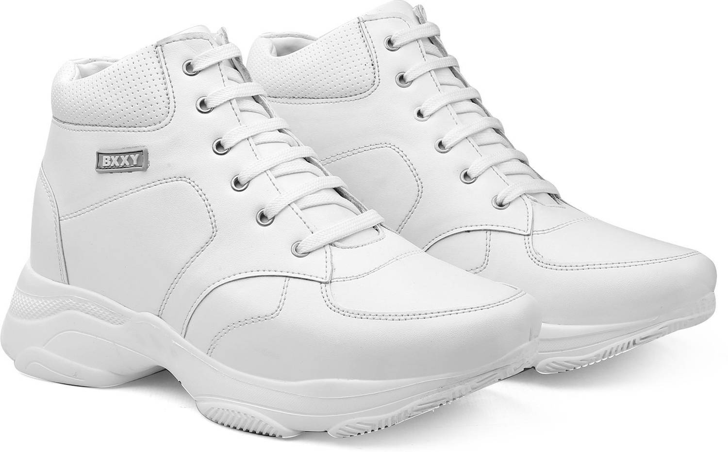 YUVRATO BAXI Men 3 Inch White Casual Shoes - Image 2