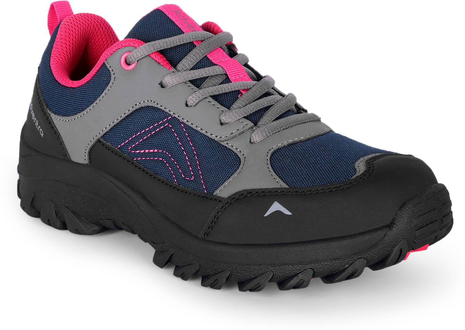 Adventra Hiking & Trekking Shoes For Women (Pink , 5.5)