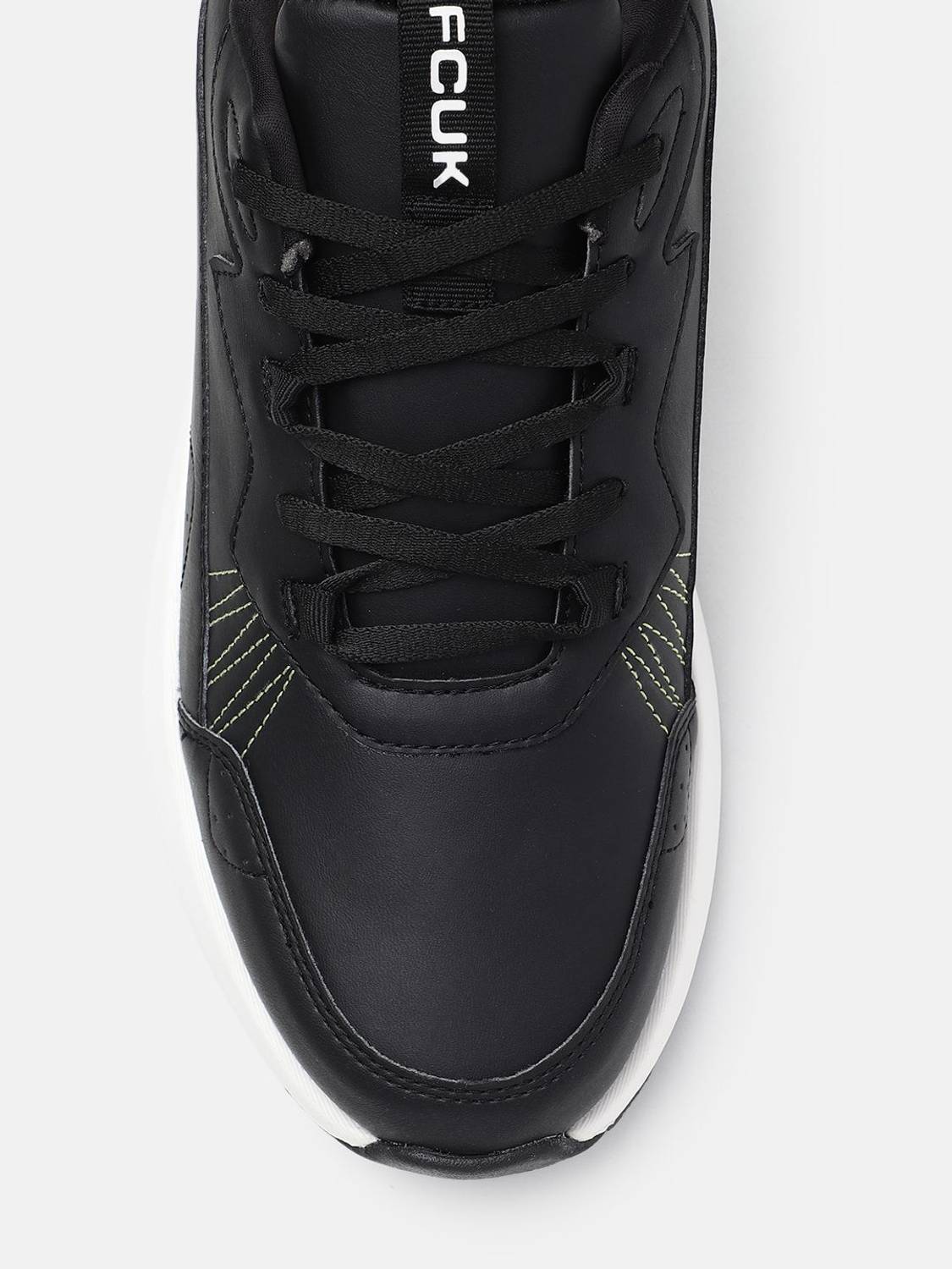 FCUK Sneakers For Men Black - Image 5