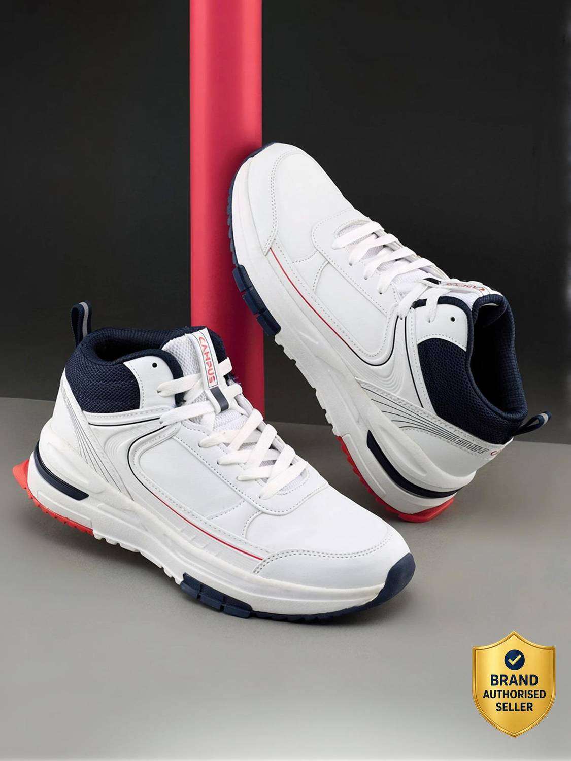 CAMPUS OG-23 PRO Men's White Sneakers - Image 1