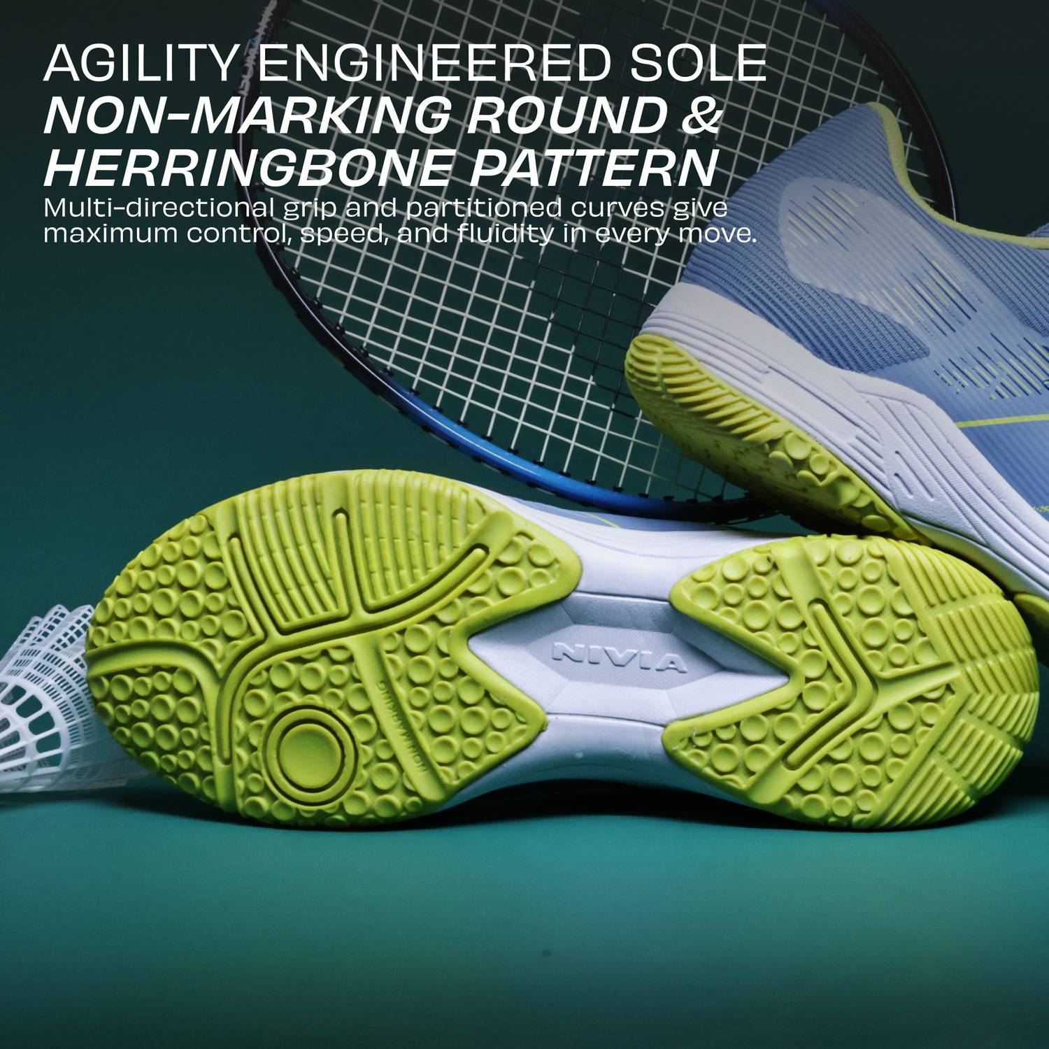 NIVIA HY-Energy 2.0 Duofoam Badminton Shoes For Men - Image 5