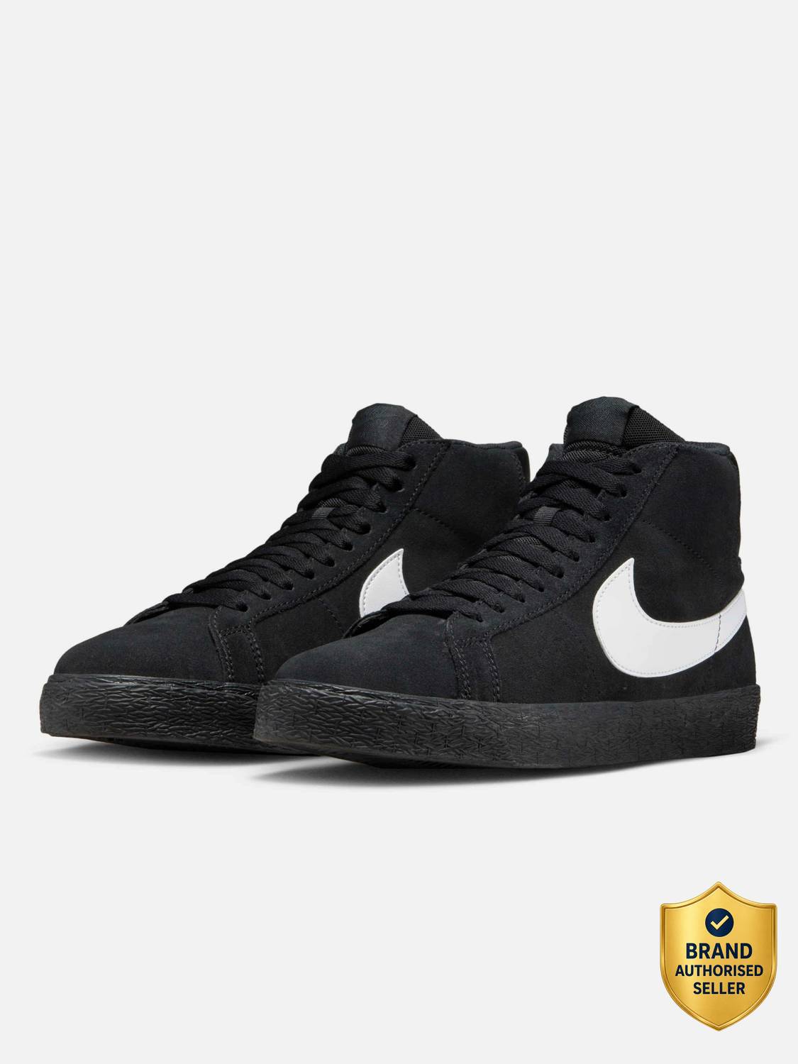 NIKE SB Zoom Blazer Mid Sneakers for Men (Black)