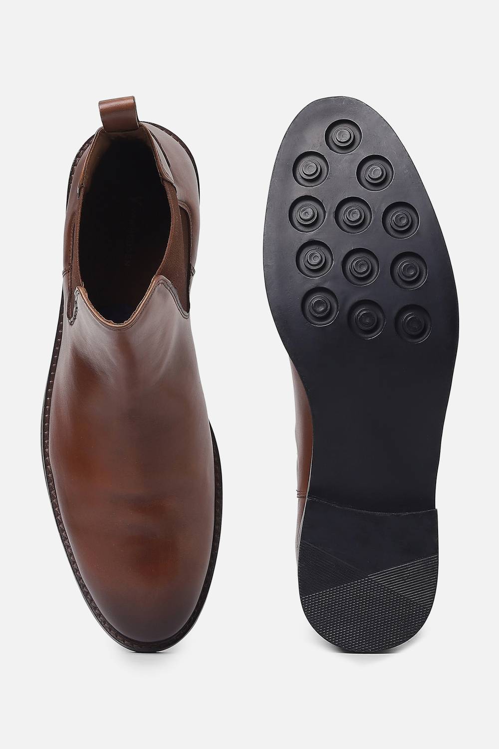 VAN HEUSEN Men's Brown Slip On - Image 5