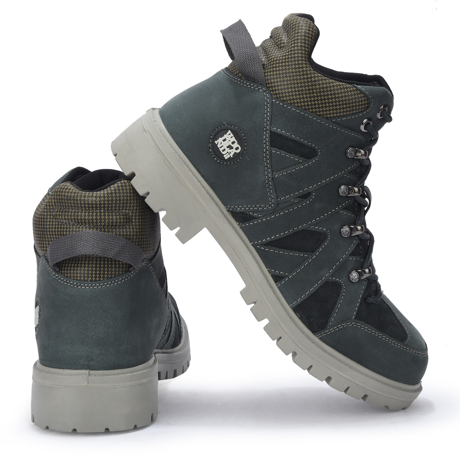 Image of WOODLAND Outdoor Durable Comfortable Everyday High Ankle Boots For Men
