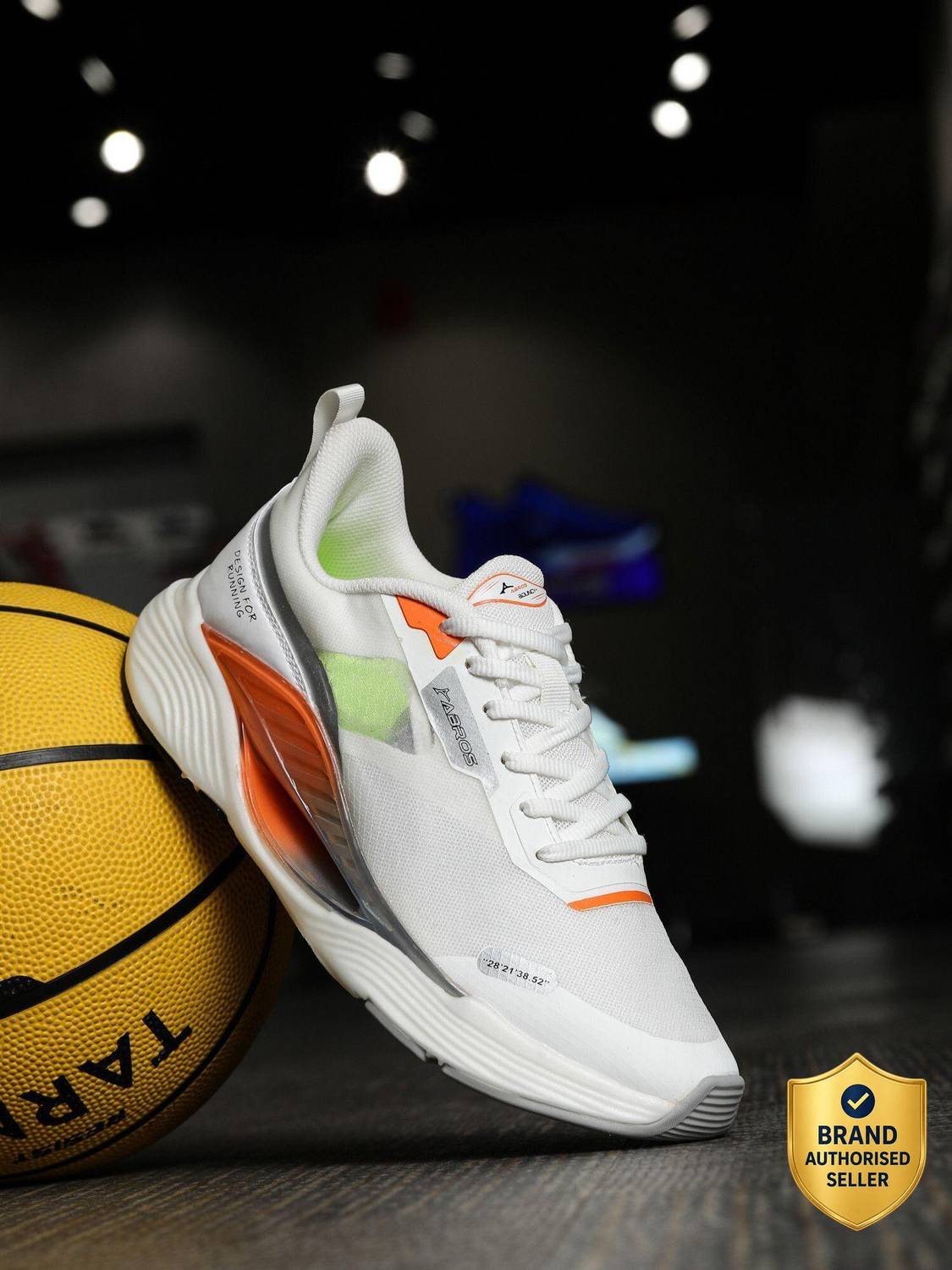 Abros THOROS Athleisure Cultured Round-Toe Shape & Hyperfuse Technology Running Shoes For Men