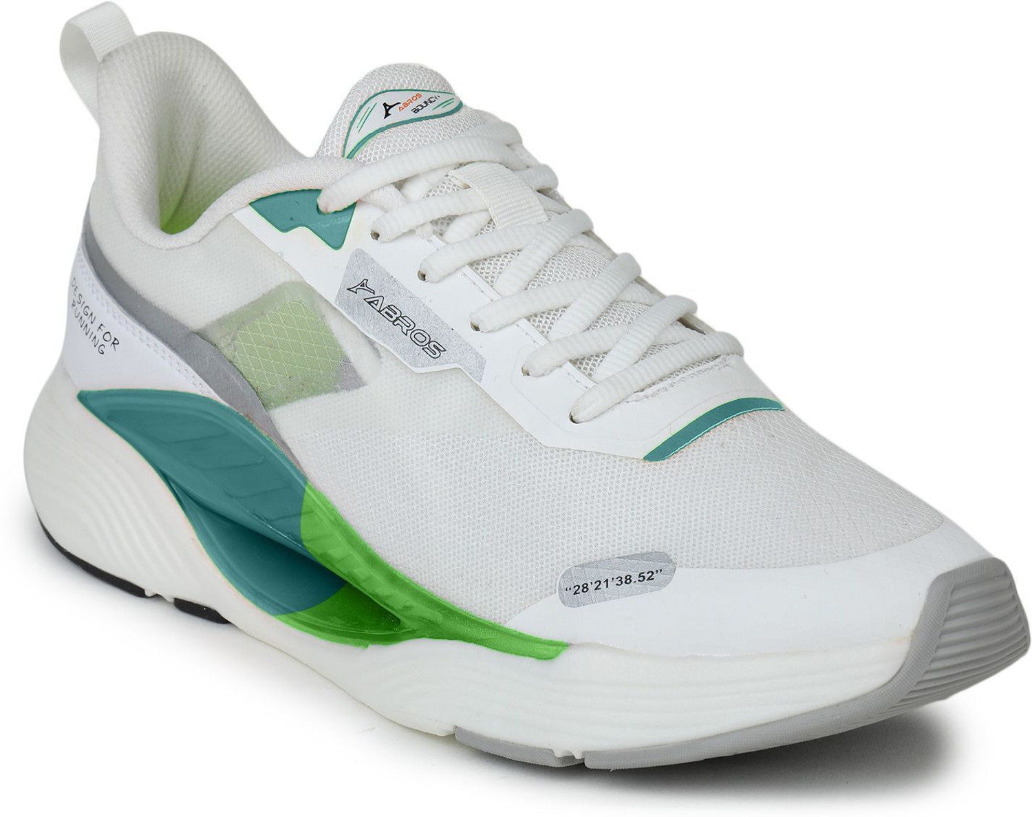 Image of Abros Athleisure Cultured Round-Toe Shape & Hyperfuse Technology Running Shoes For Men