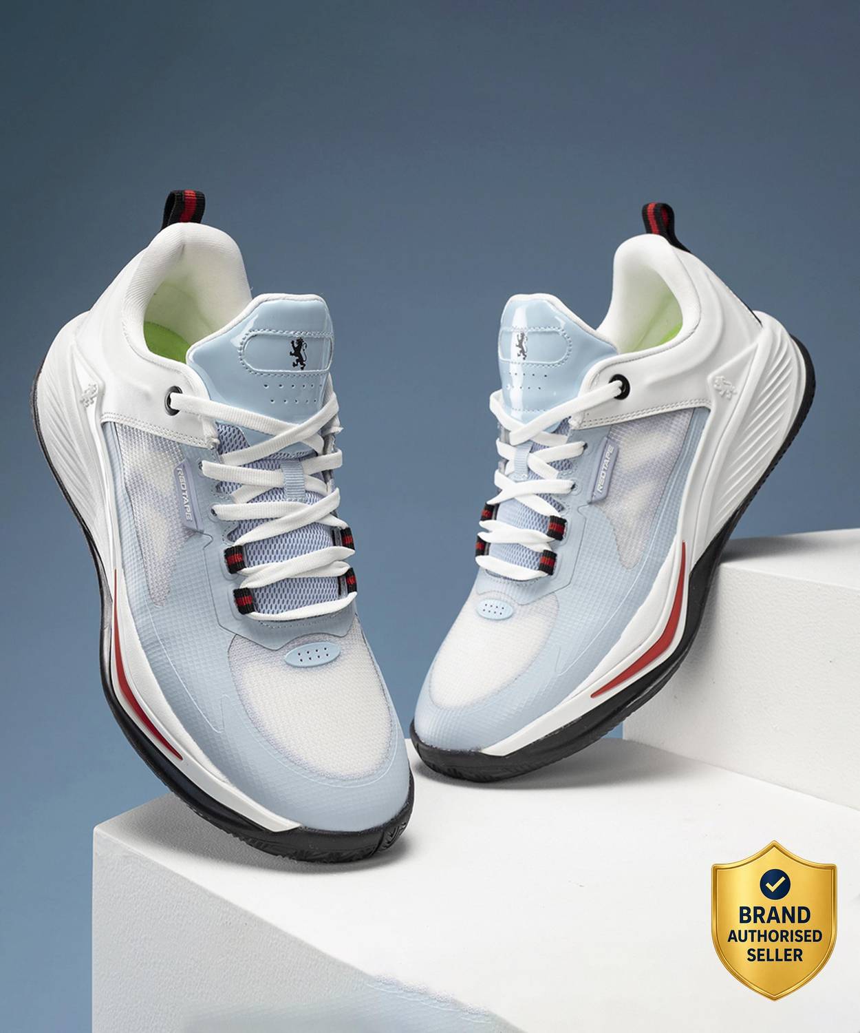 RED TAPE Basketball Shoes For Men Red RSL1030 - Image 1