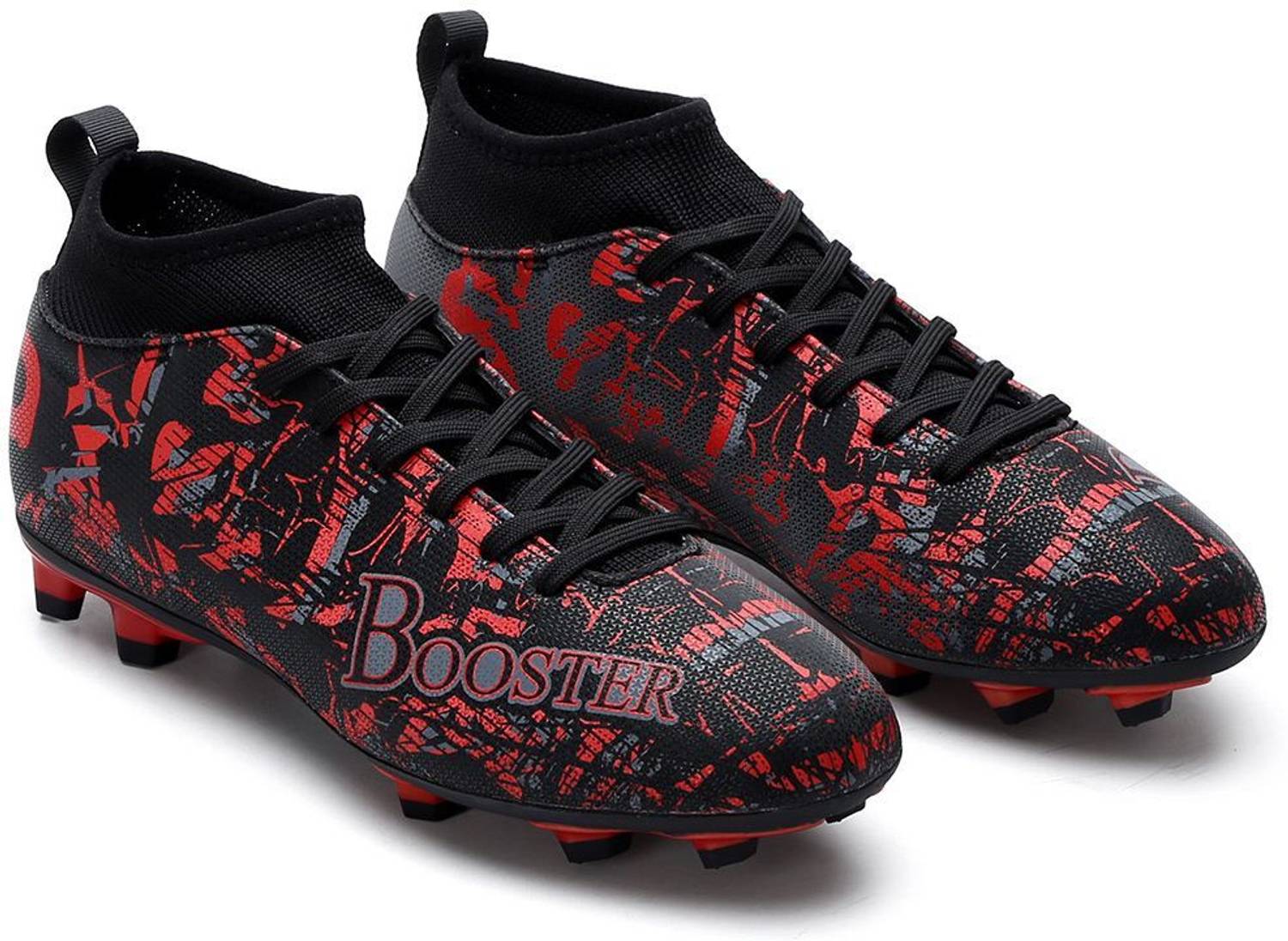 AIVIN Men's Black Football Shoes - Image 3