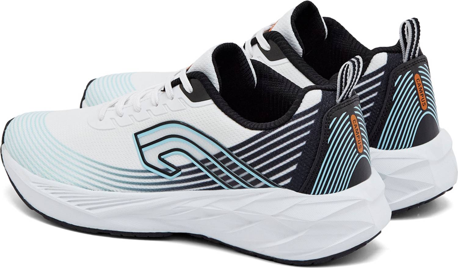 CAMPUS BAIT Running Shoes For Men White - Image 3