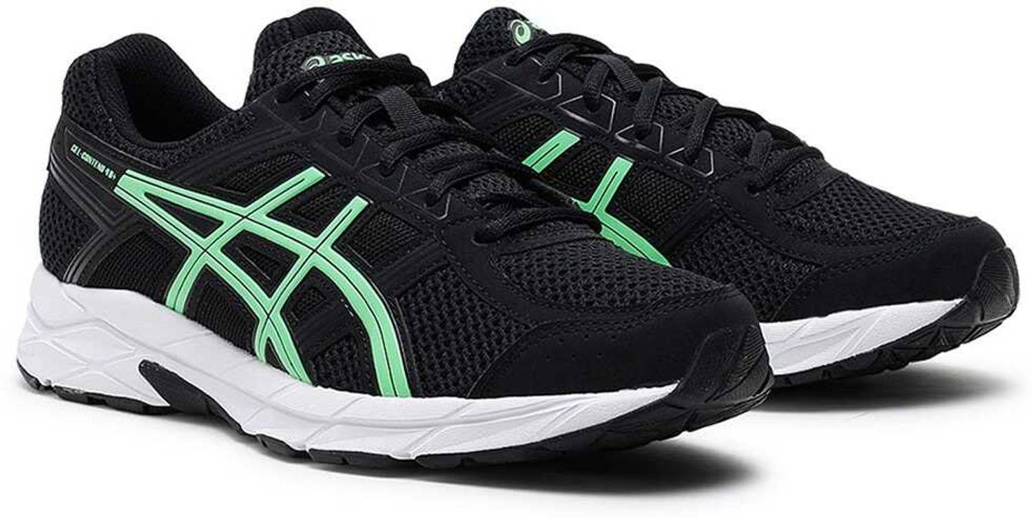 Asics GEL-CONTEND 4B+ Black Men's Running Shoes - Image 3