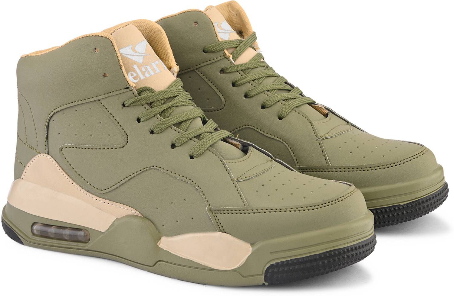 Velarro Casual Sneakers For Men Green - Image 2