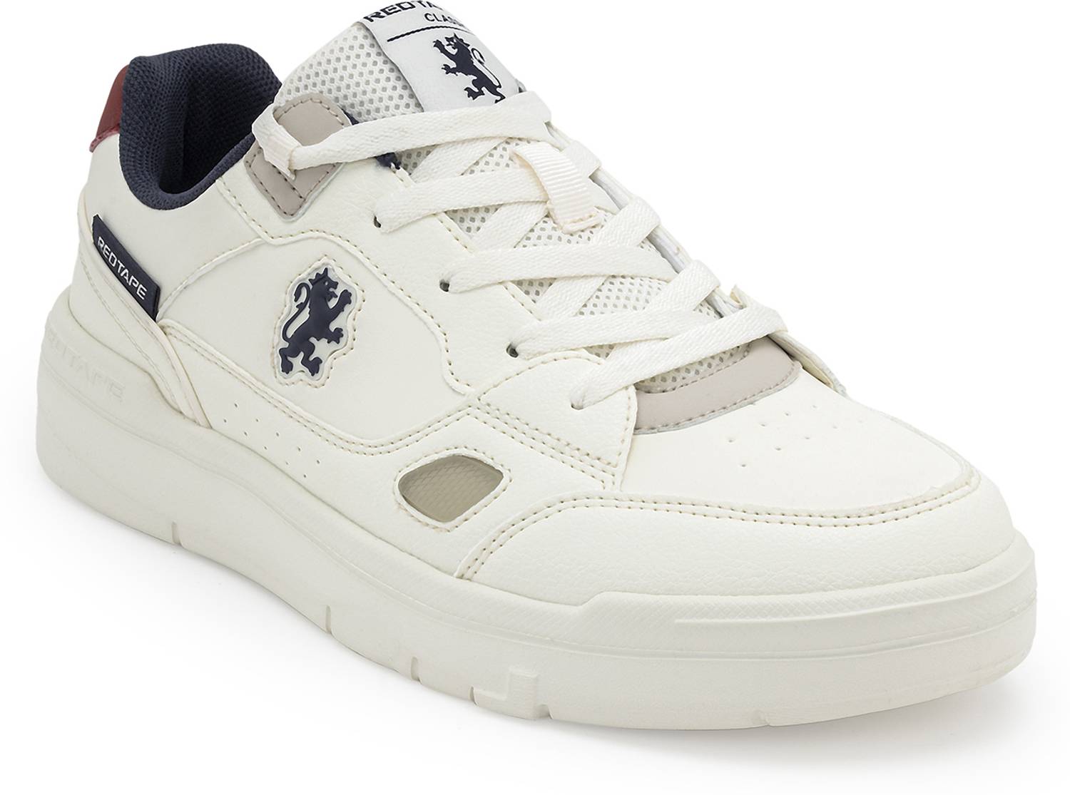 RED TAPE Lifestyle Red Sneakers - Image 1