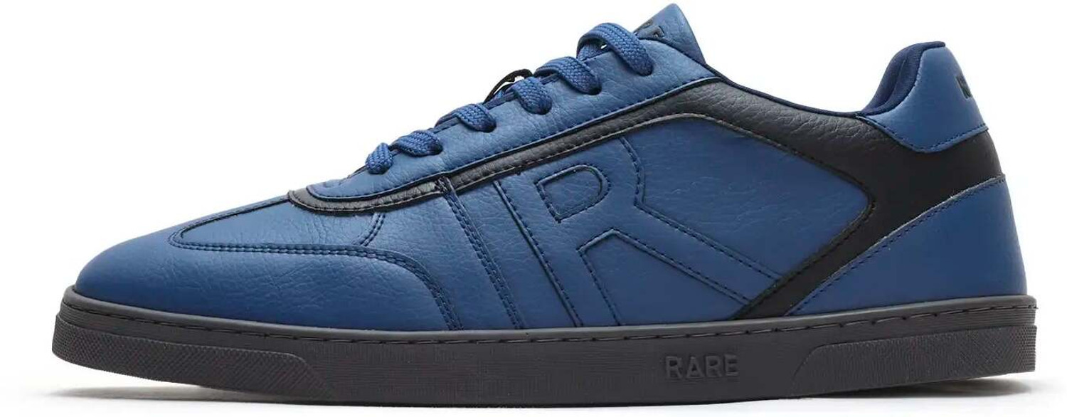 Image of RARE RABBIT DUAL NAVY PRIMARY Sneakers For Men (Dark Blue, 10)
