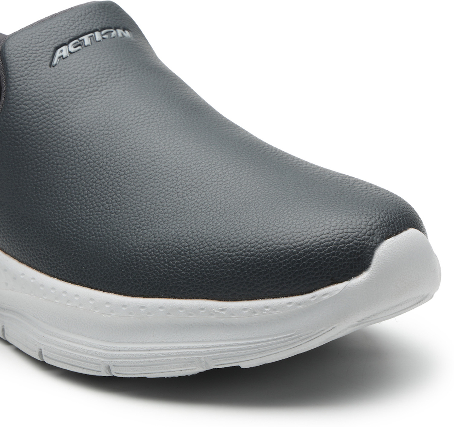 Image of action Athleo WALKER-156 Breathable Flexible Lightweight Comfortable Sports Slip-On Walking Shoes For Men
