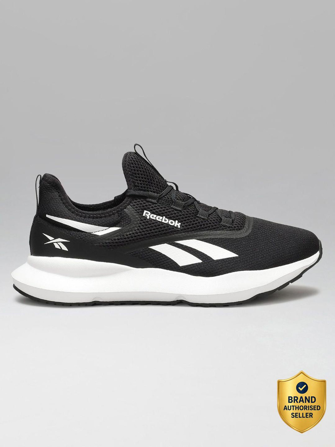 Image of REEBOK Running Shoes For Men (Black, 9)