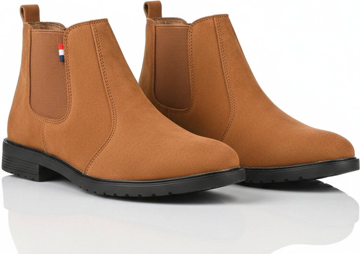 Next Fashion Synthetic Leather Chelsea Boots - Image 3