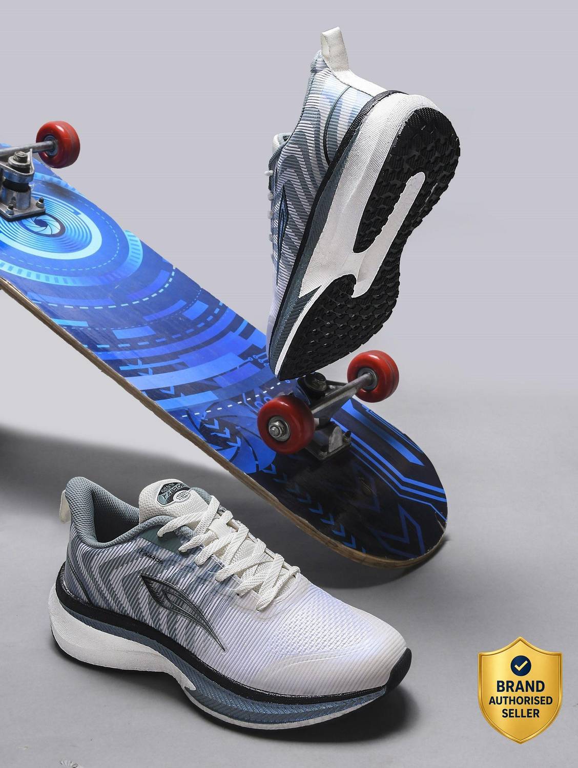 Abros CYRUS ON ETPU Athleisure Cultured Round-Toe Shape & Hyperbeads Technology Walking Shoes For Men