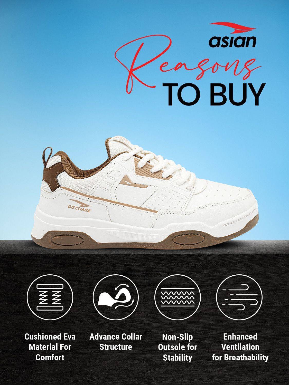 asian Vegas-01 Chunky Sneakers for Men - Image 3