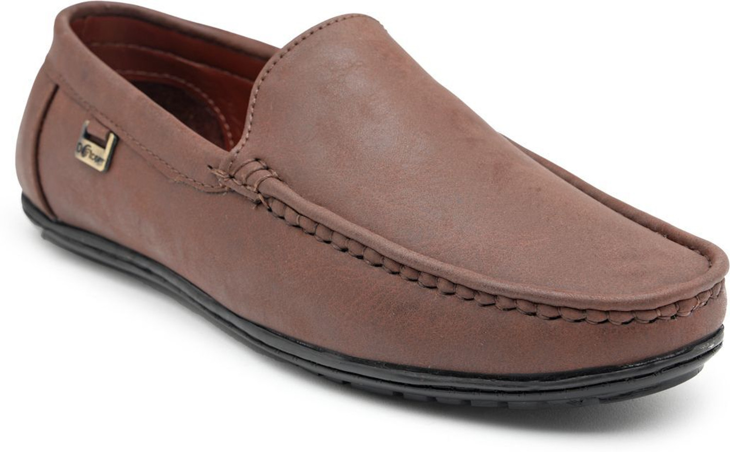 Image of action Microfiber Classy Trendy Comfortable lightweight Formal Slip-On Loafers For Men