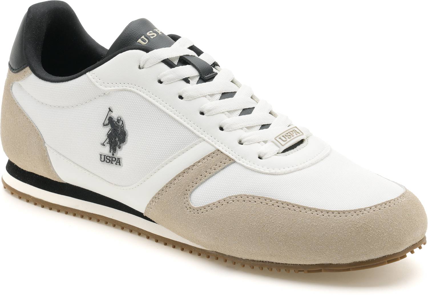 U.S. POLO ASSN. CLEMT 3.0 Men's Beige Sneakers - Image 3