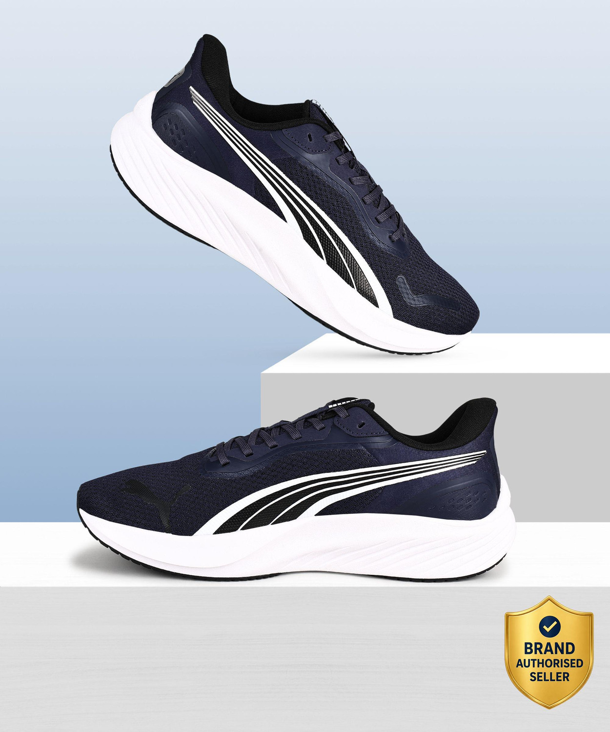 Image of PUMA Pounce Lite Res Running Shoes For Men